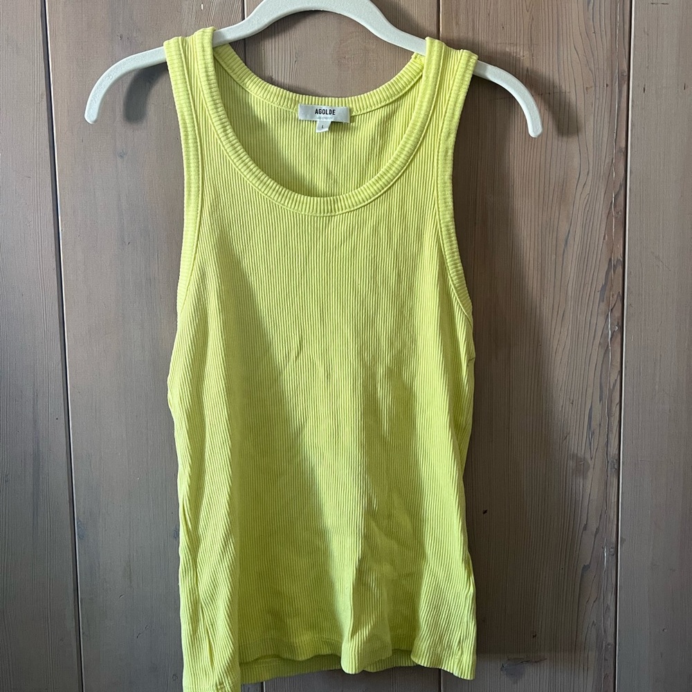 AGOLDE poppy tank